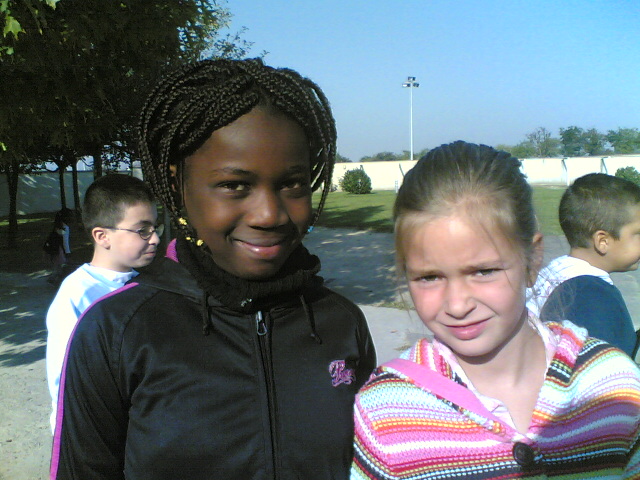 Grady et Sara, école Malraux