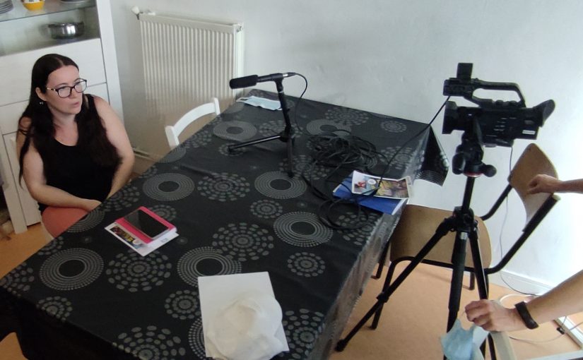 L'interview de Mathilde avec Benjamin et Raphaël de la 4ème 3